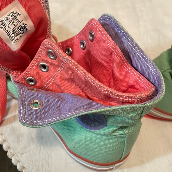 Multi color Converse shirkers - Picture 4 of 9